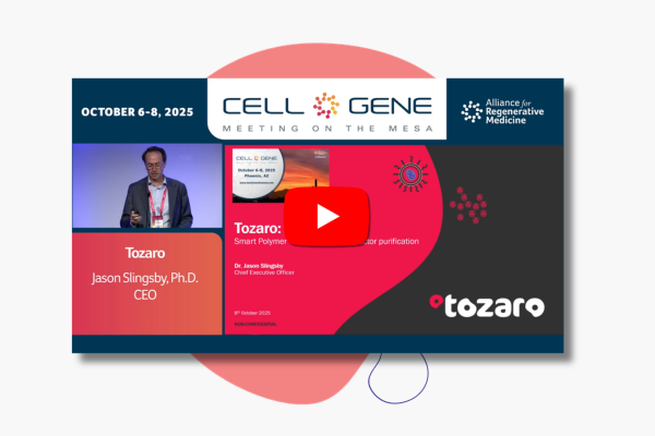 Cell and Gene Meeting on the MESA 2025 - Smart Polymer Adoption in Viral&hellip; Image